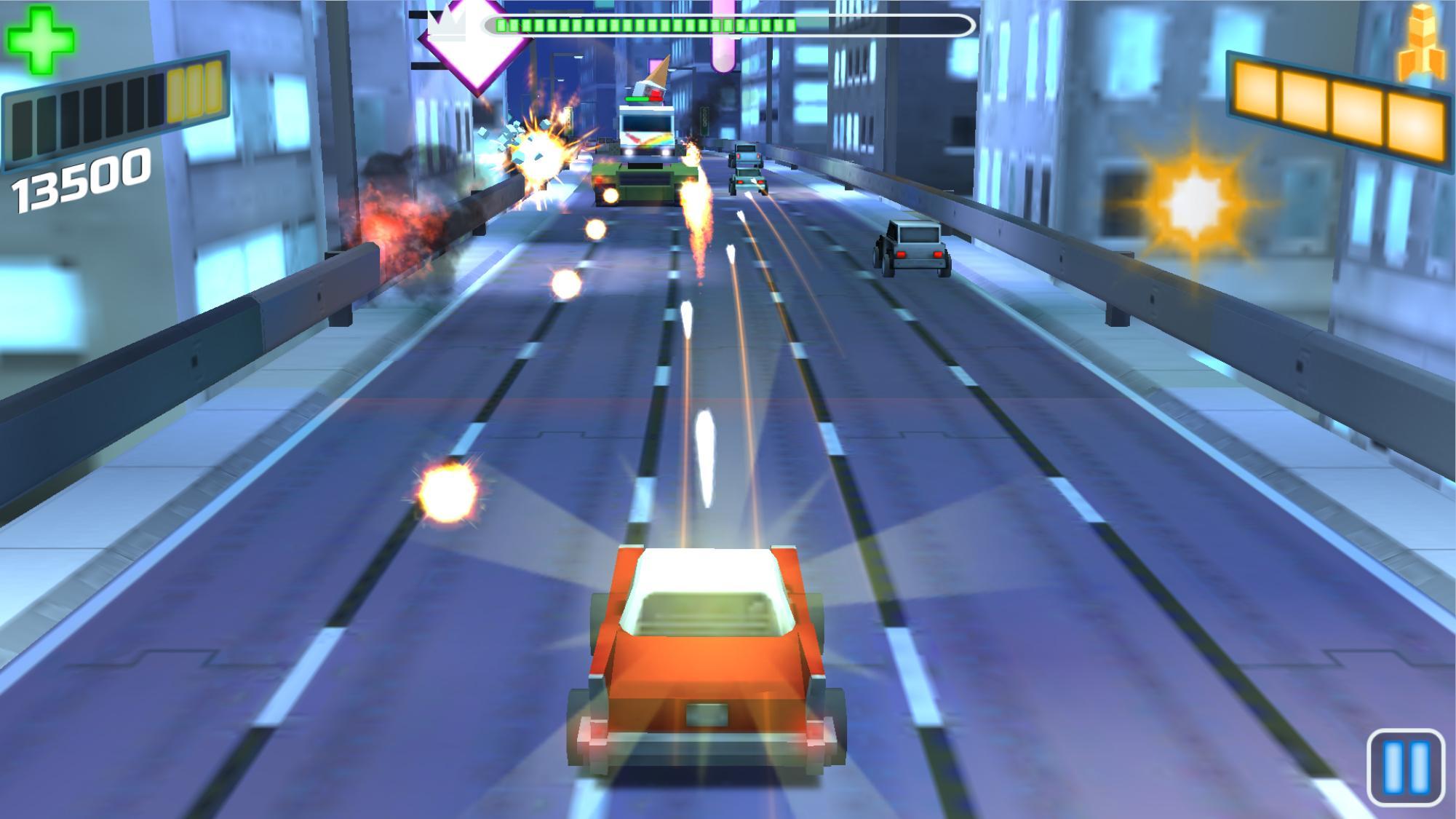 Cars vs Bosses 게임 스크린 샷
