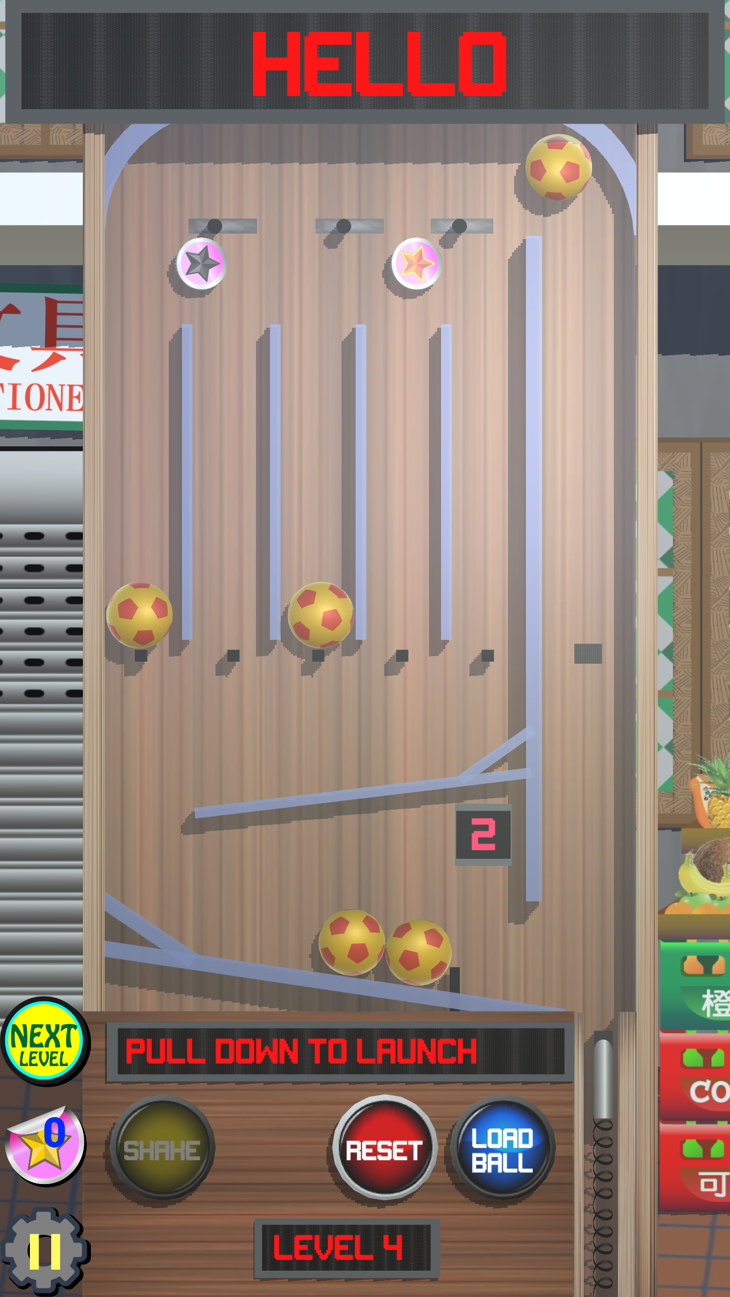 Pinball PingPong Game Screenshot
