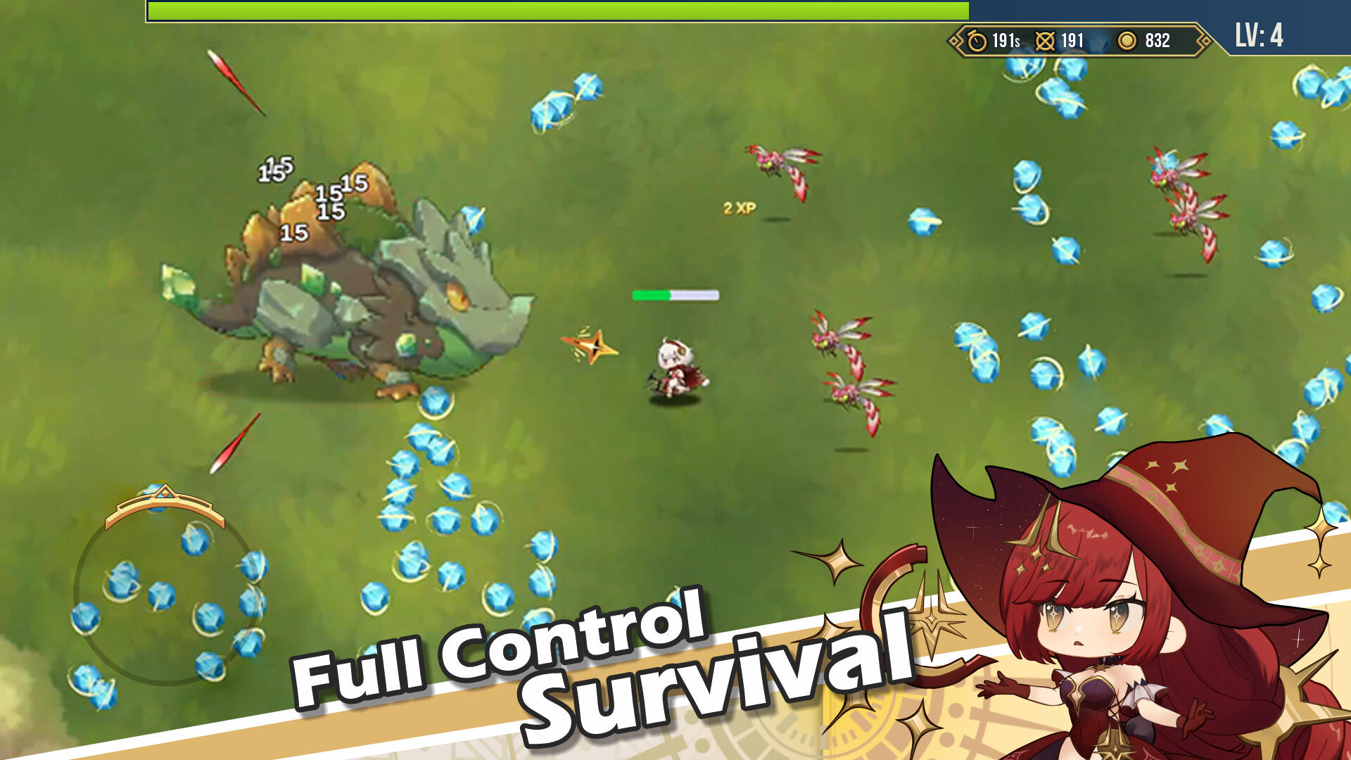 Screenshot of Abyssal Survivors