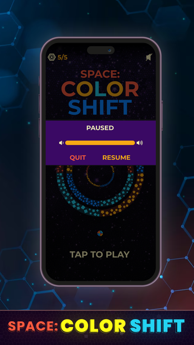 Space: Color Shift Game Screenshot