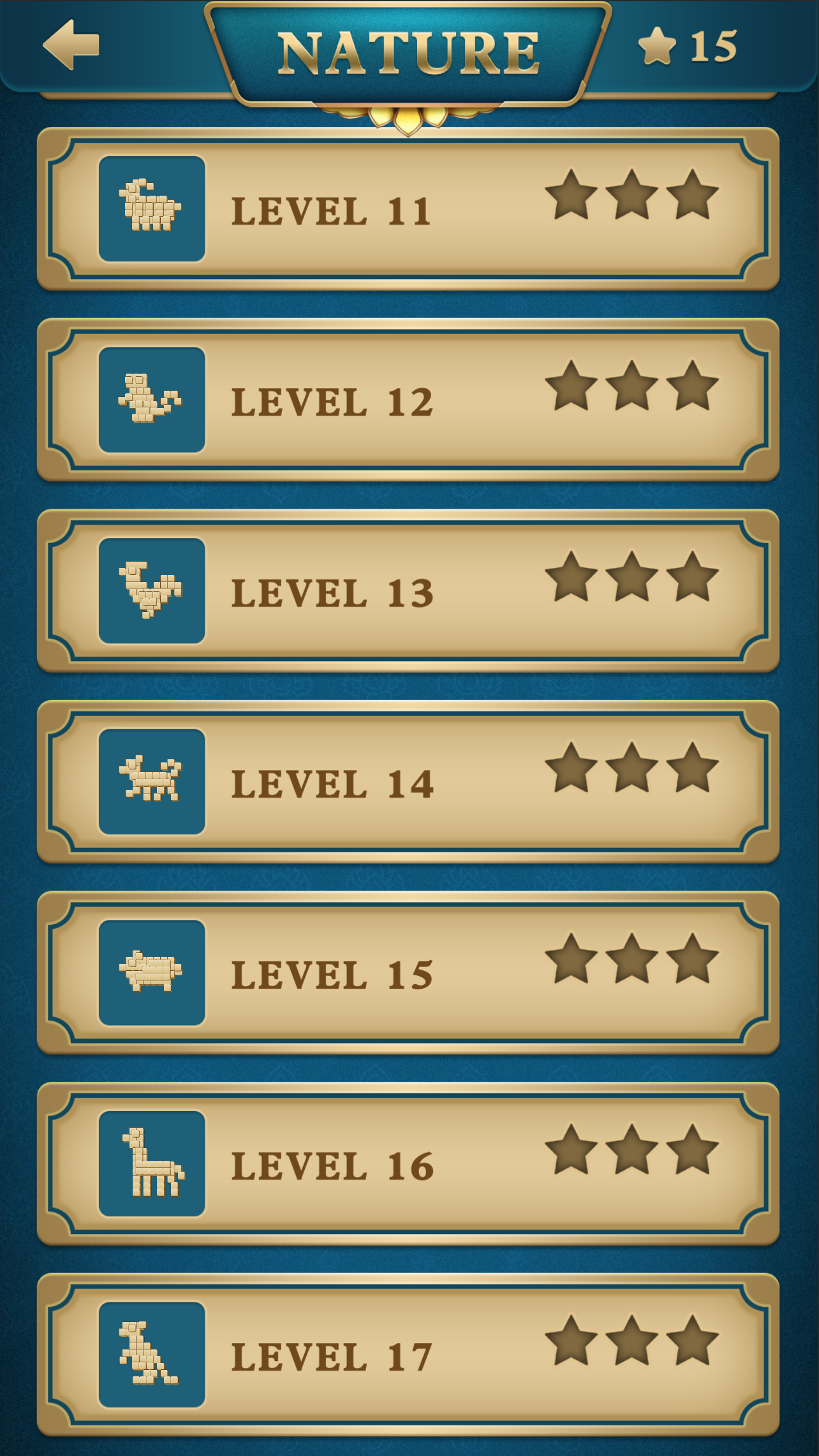 Mahjong Solitaire Game Screenshot