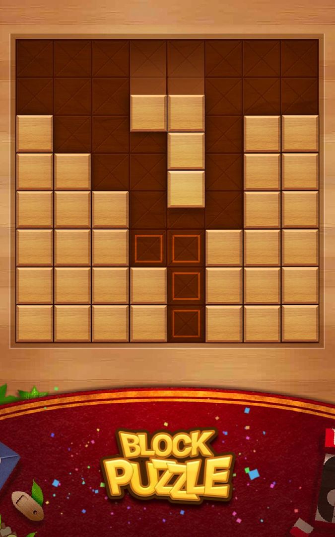 Screenshot of Wood Block Puzzle