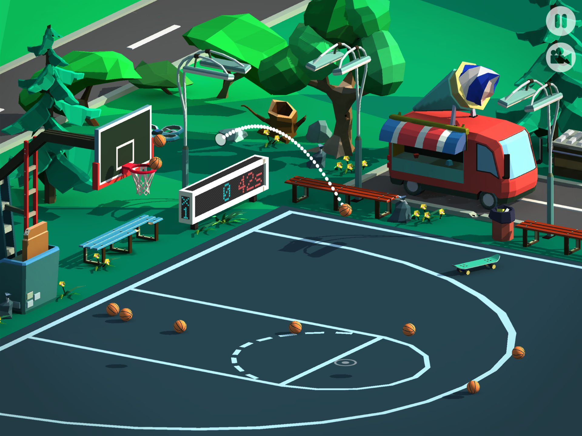 Basketball Online ภาพหน้าจอเกม