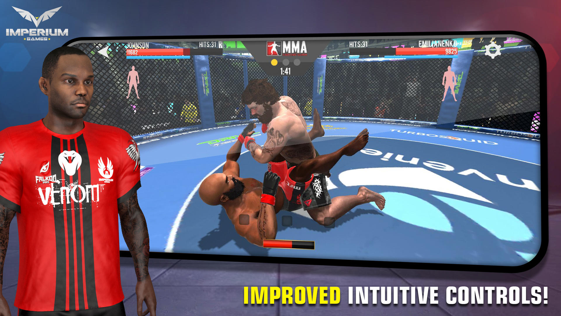 MMA Fighting Clash Game Screenshot