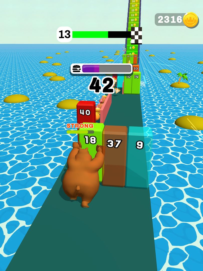 Strong Pusher screenshot game