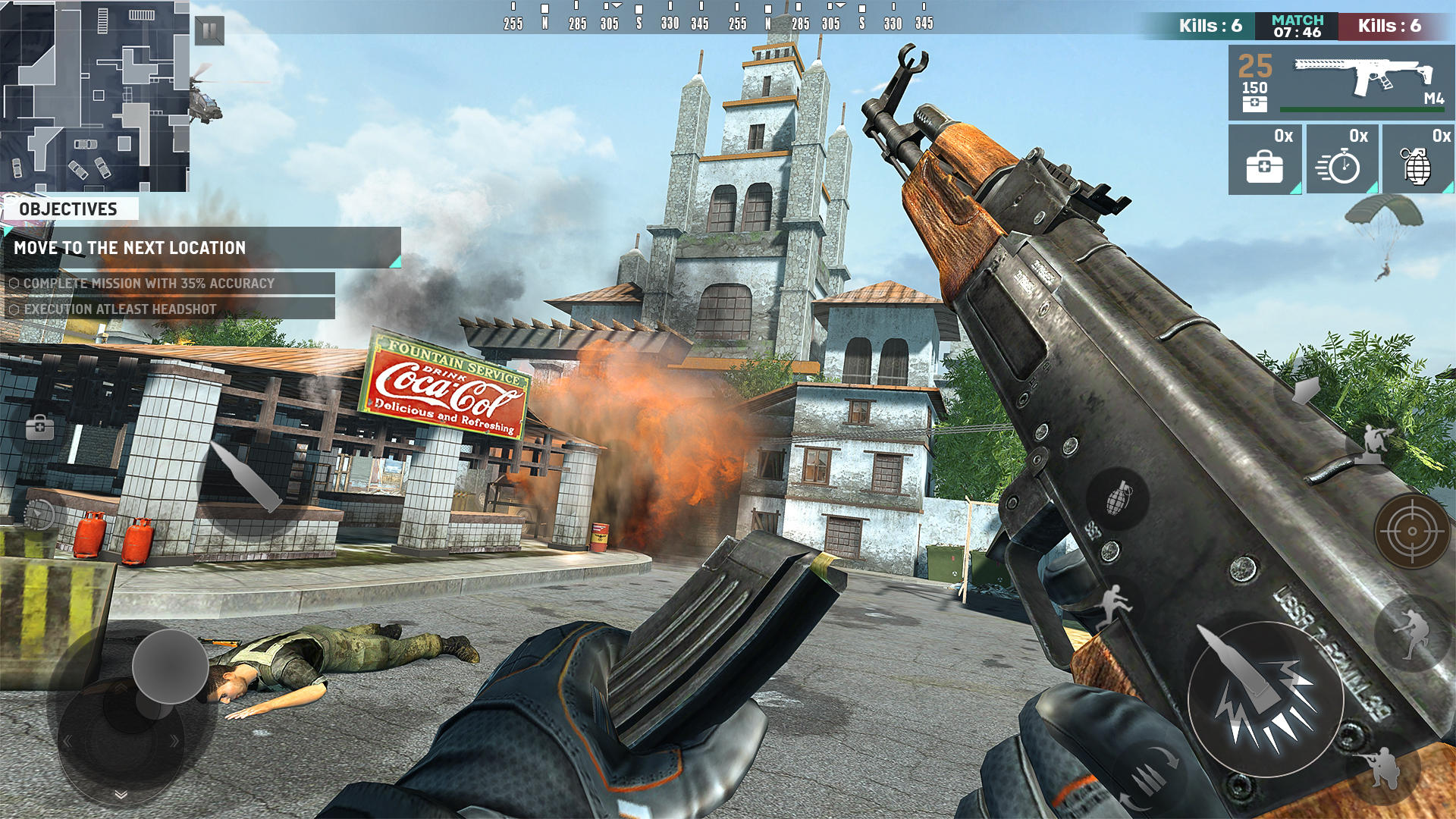 Screenshot 1 of BattleZone: PvP FPS Shooter 0.1.1