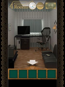 脱出ゲーム - 4Rooms Game Screenshot