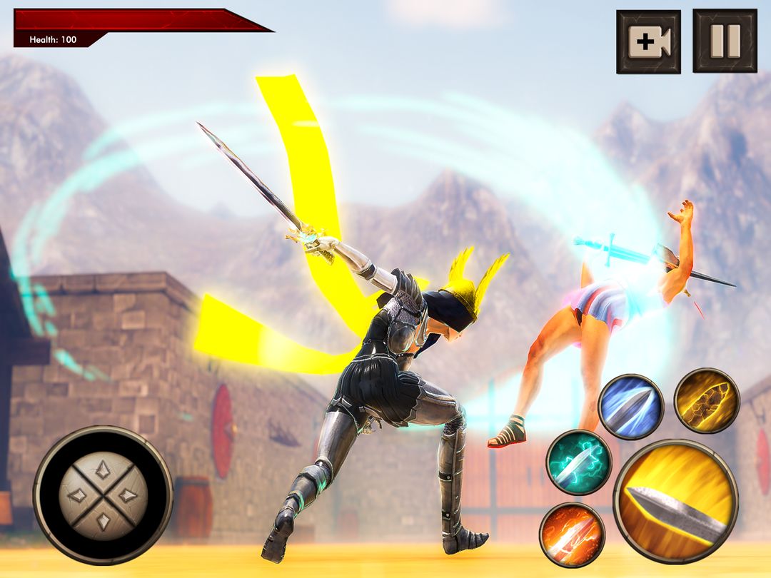 Samurai Sword Fighting Games 게임 스크린 샷