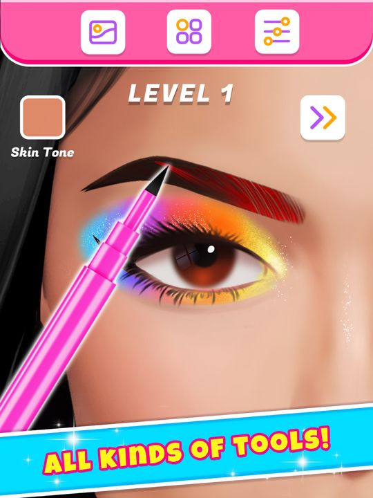 Screenshot 1 of Eye Makeup Artist Makeup Games 2.0