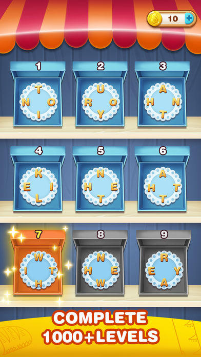 Word Sweets - Connect words Game Screenshot