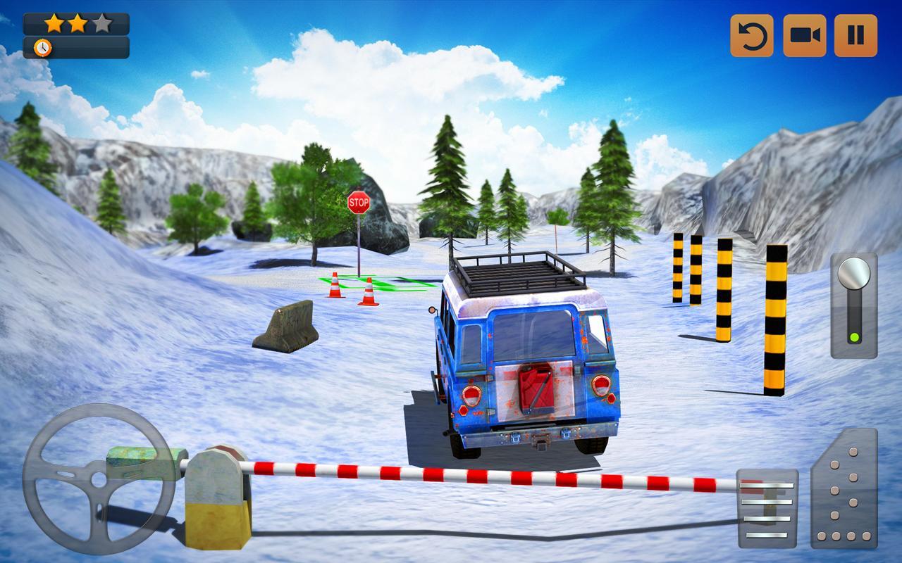 Offroad Parking Challenge 3D Game Screenshot