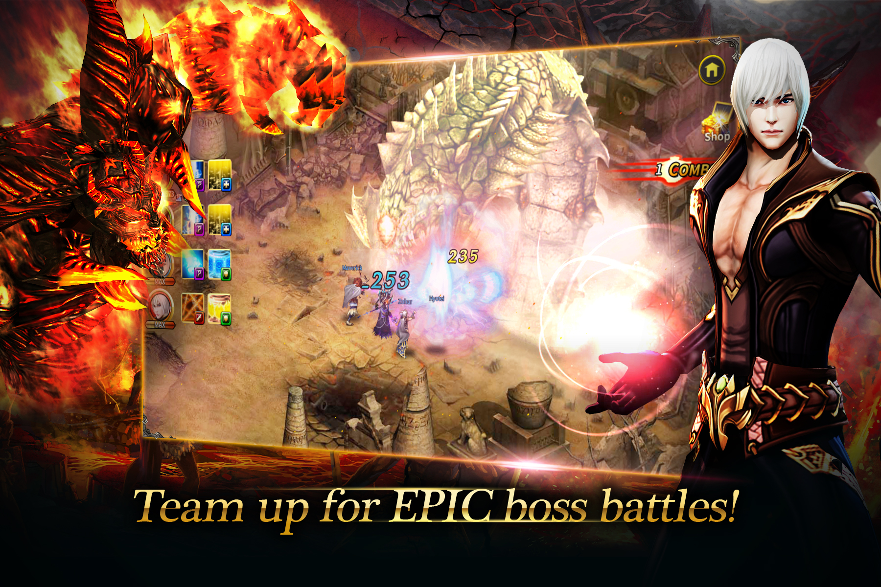 Arcane Online - Best 2D Fantas Game Screenshot