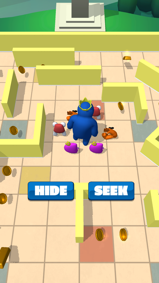Alphabet Scek and Hide Rinbow Game Screenshot