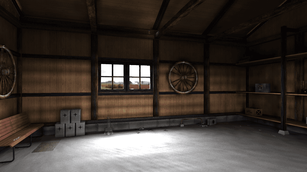 Cuplikan Layar Game The Storage Shed Escape