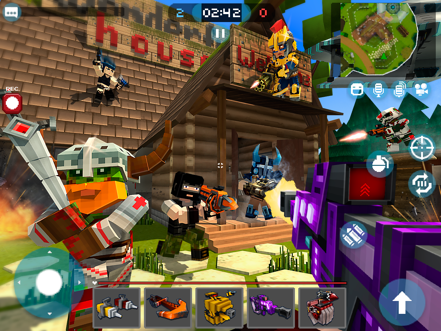 Screenshot of the video of Mad GunS online shooting games
