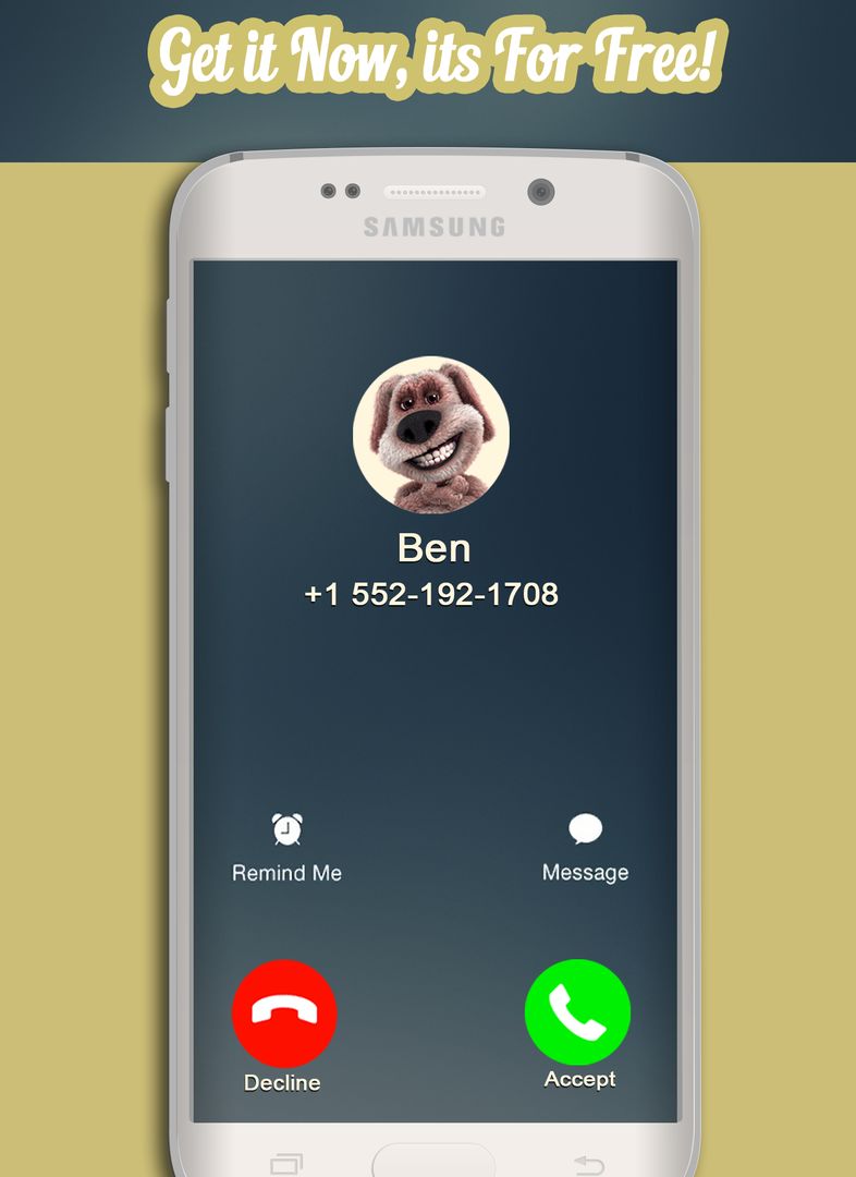 Call From Talking Ben Dog screenshot game