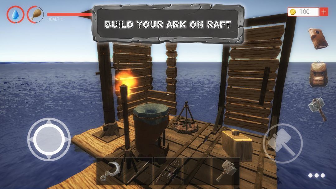 Screenshot of Raft Survival Ark Simulator