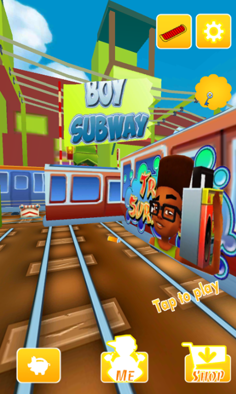 Boy - Subway Surf Run 3d 게임 스크린 샷