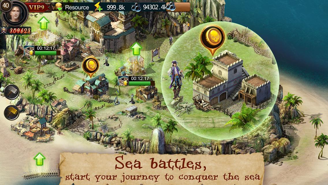 Скриншот игры Age of Voyage - pirate's war