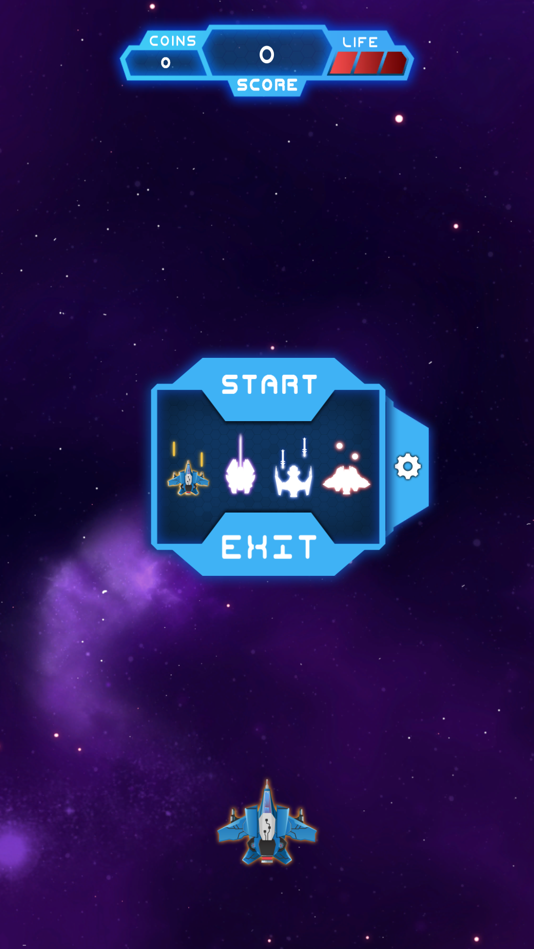 Screenshot of Galaxy Invaders: Space Shooter