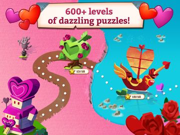 Cuplikan Layar Game Jewel Mania: Valentine's Day