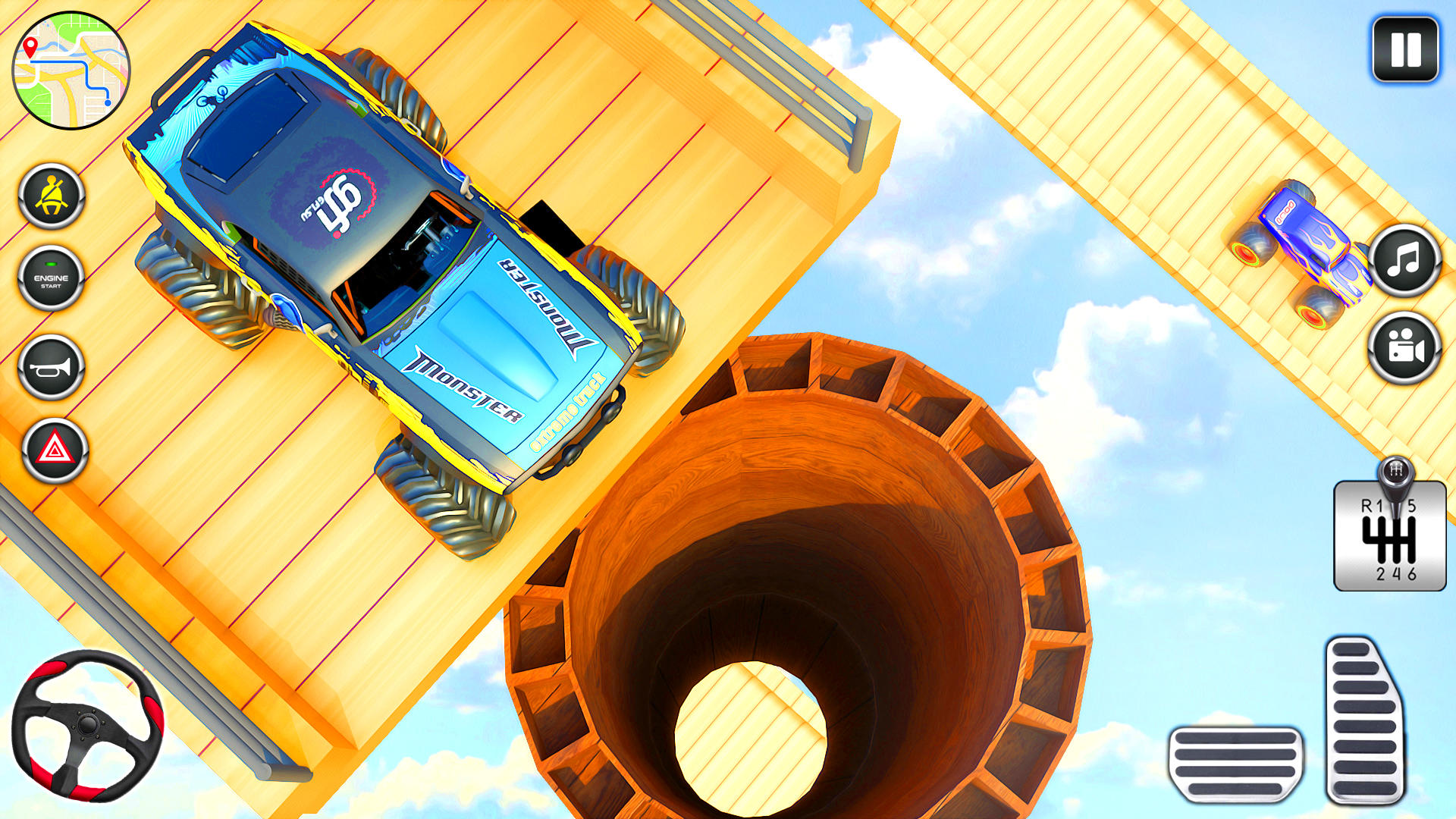Monster Truck Simulator Games Game Screenshot