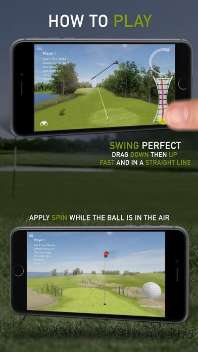 Screenshot of Golf Game Masters - Multiplayer 18 Holes Tour