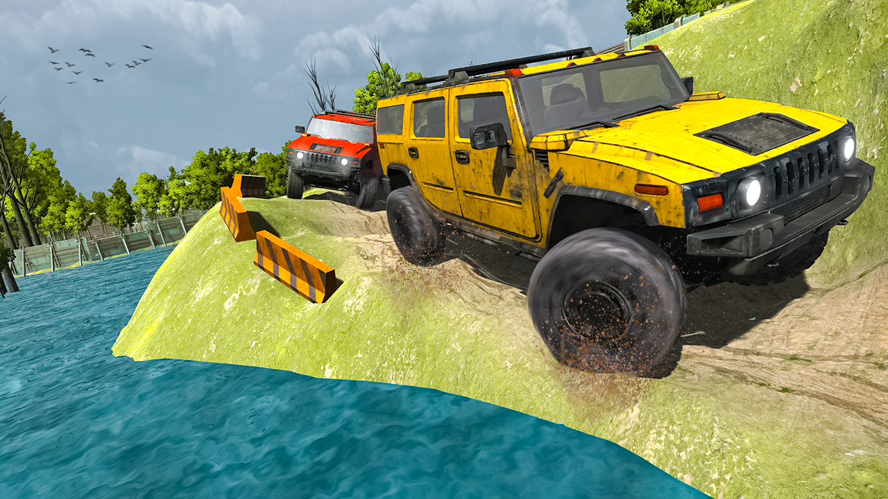 Cuplikan Layar Game Offroad Jeep Game SUV 4X4 Race