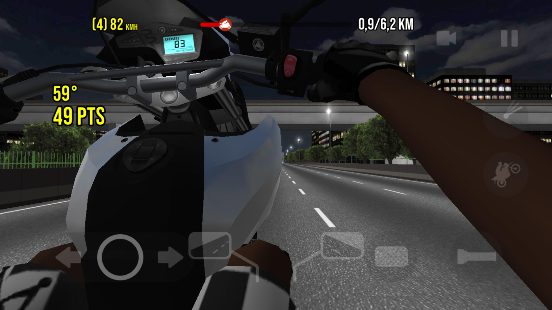 Traffic Motos 3 Game Screenshot