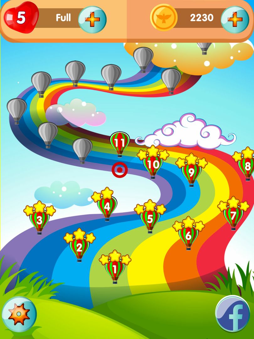 Bubble Shooter - Baby Angel Rescue遊戲截圖