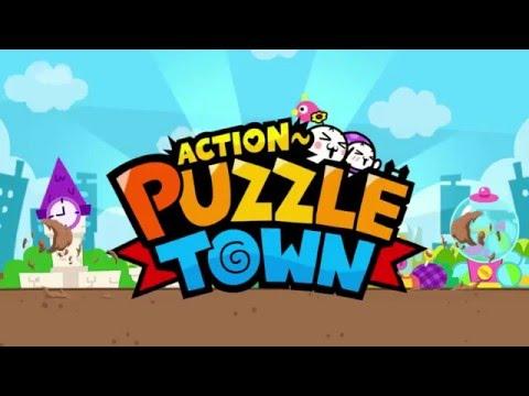 Screenshot of the video of Action Puzzle Town