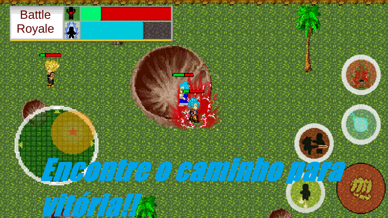 Dragon Z -  Tournment of Power Ball Game Screenshot
