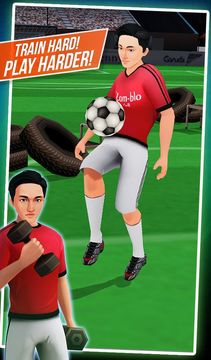 Top Soccer Hero : Bali United Game Screenshot