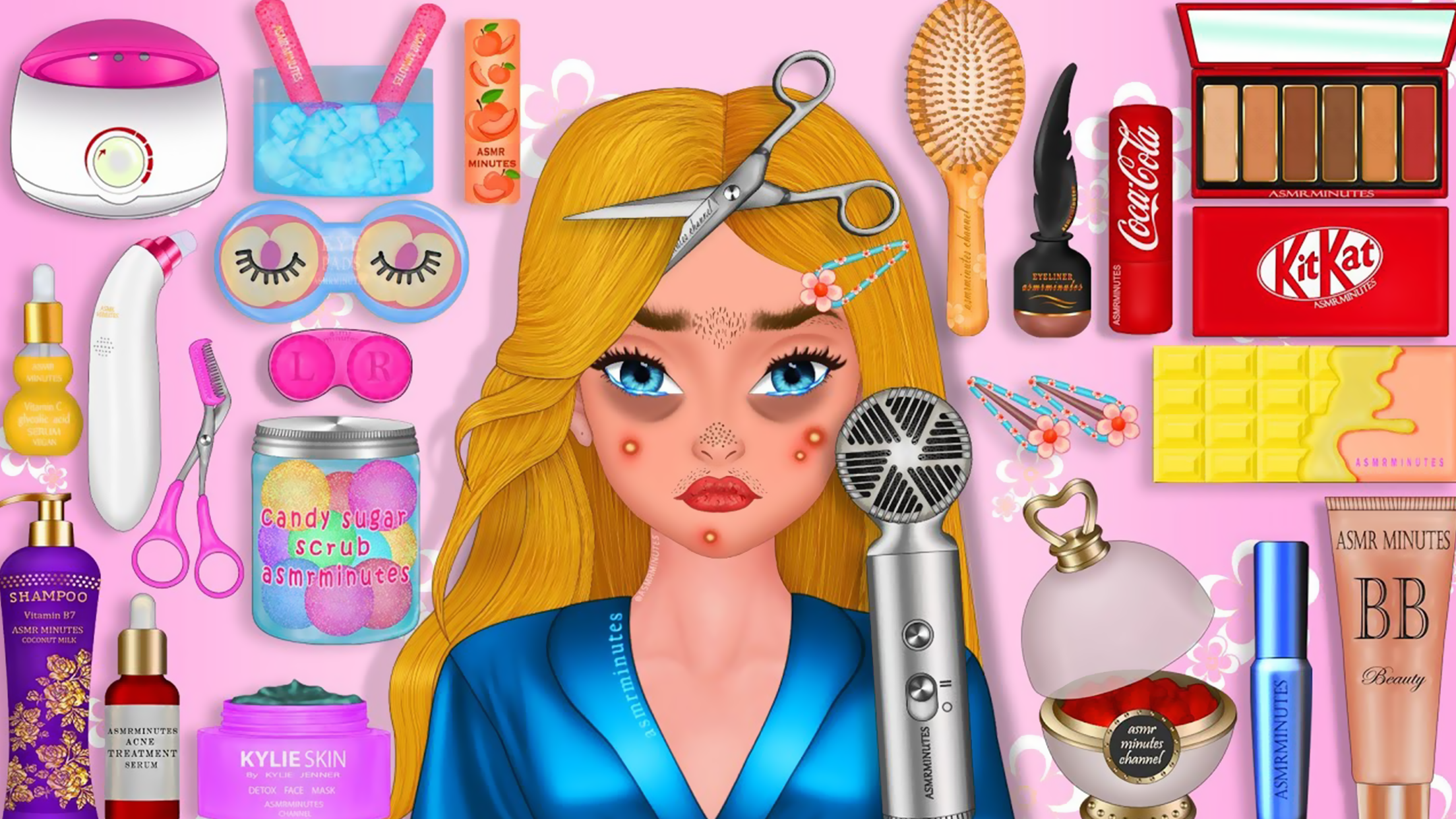Cuplikan Layar Game Skincare Time: Makeover ASMR