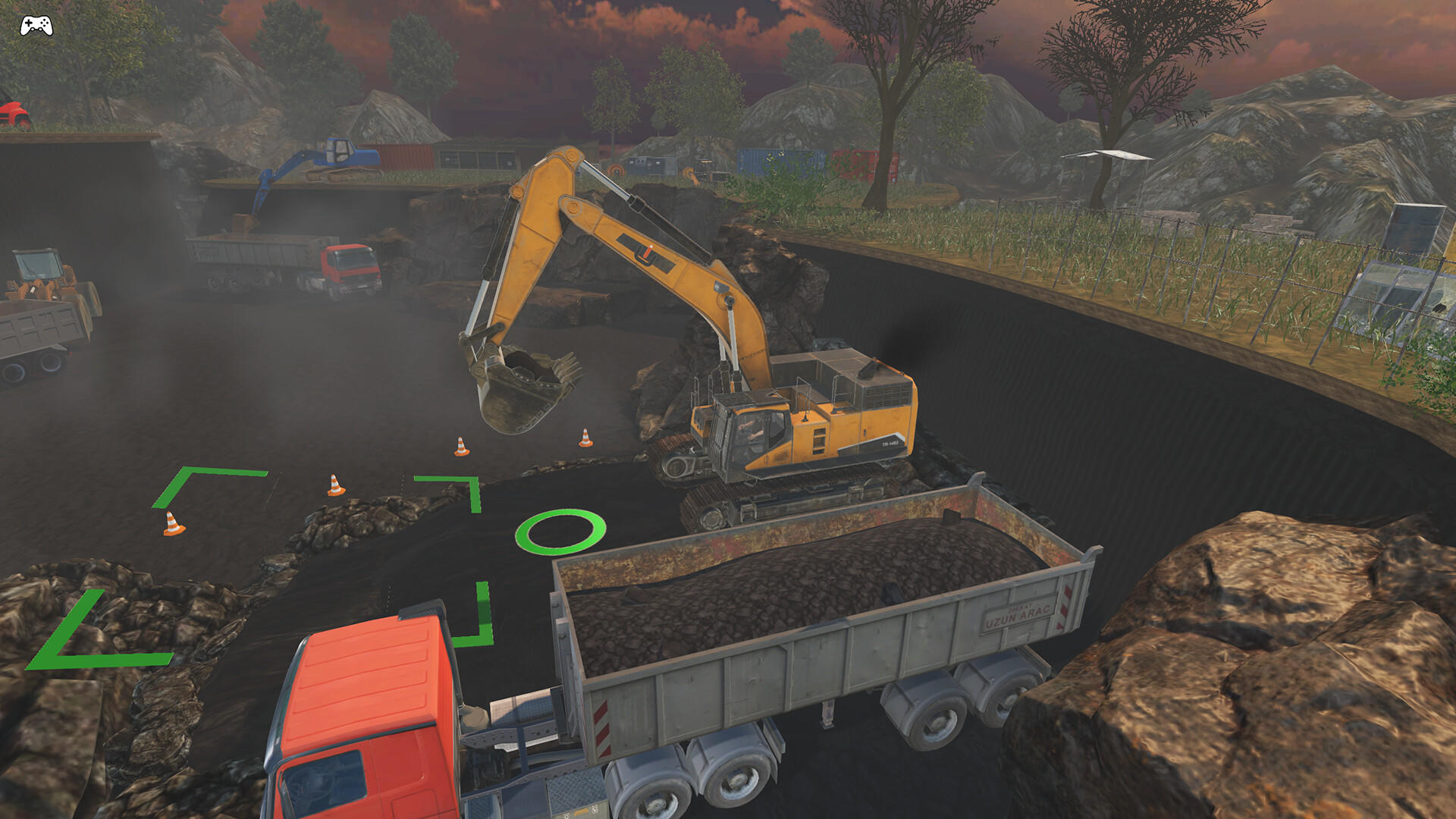 Excavator Simulator REMAKE Game Screenshot