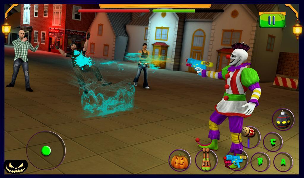 Scary Clown : Halloween Night Game Screenshot