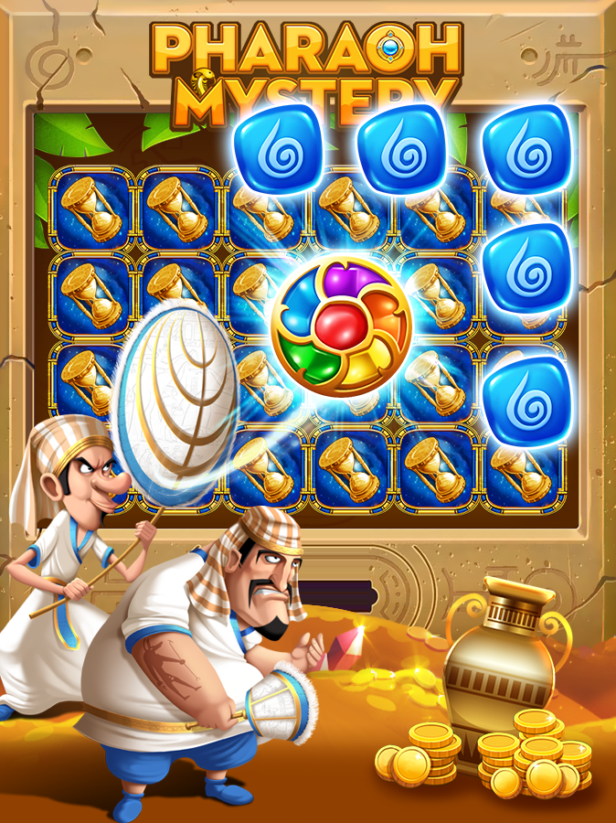 Captura de Tela do Jogo Pharaoh Legend - Treasure Adventure