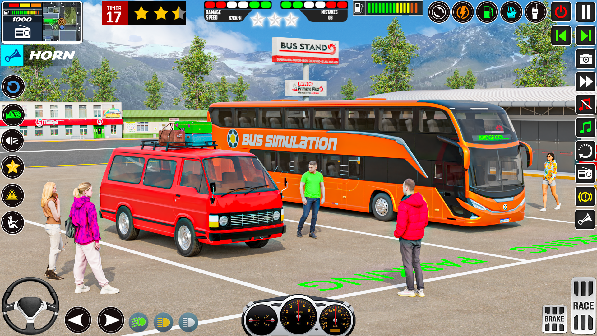 Captura de Tela do Jogo Bus Games - Bus Driving Coach