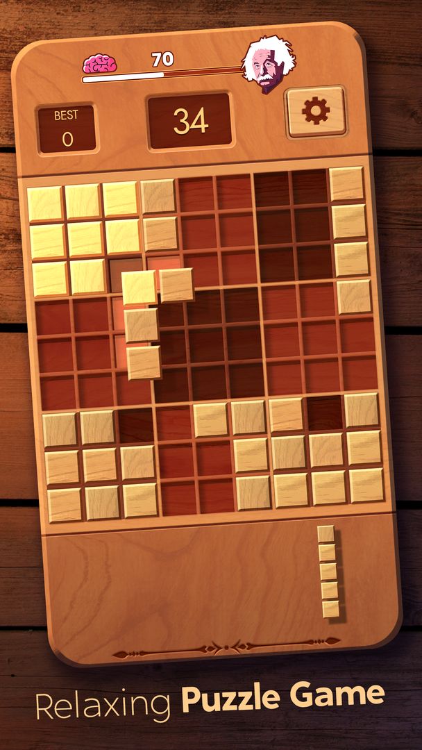 木塊九宮格 - 解壓益智小遊戲遊戲截圖
