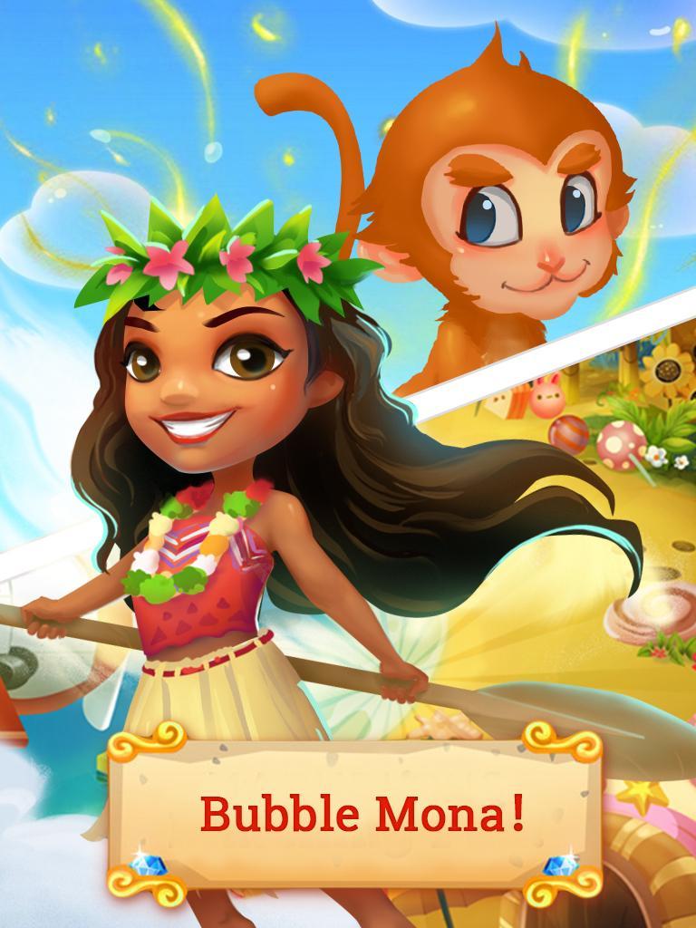 Bubble Mona - Ocean Journey Game Screenshot