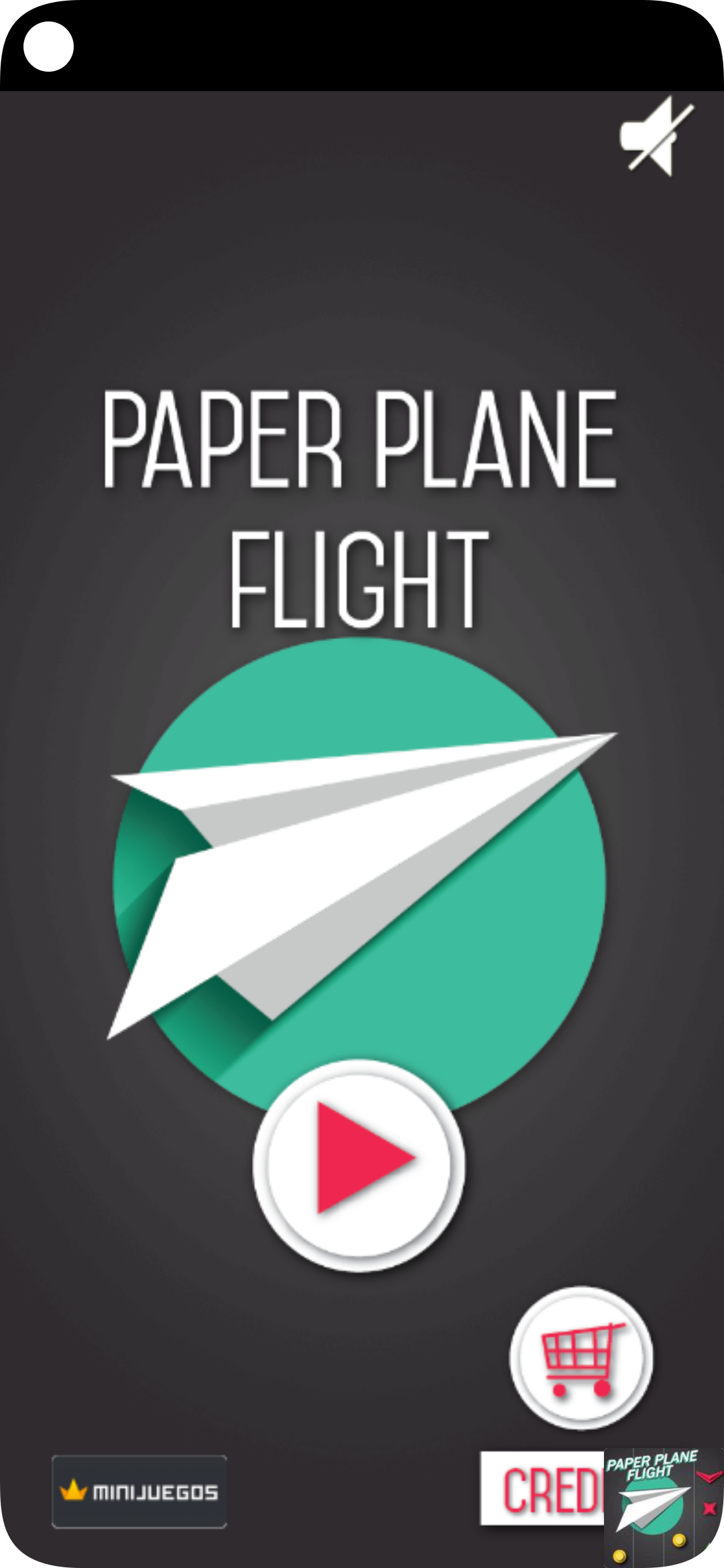 Paper Plane Flight Game Screenshot