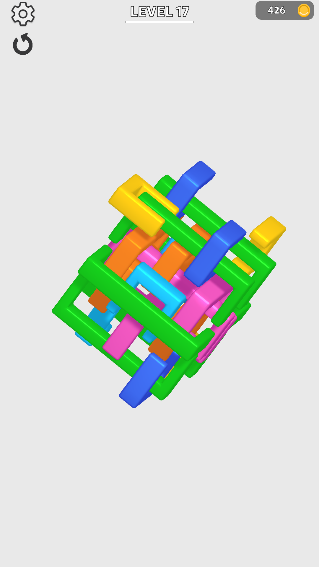 Screenshot of U Shape Puzzle