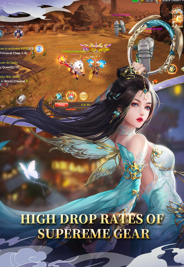 Oriental Dream RPG Game Screenshot