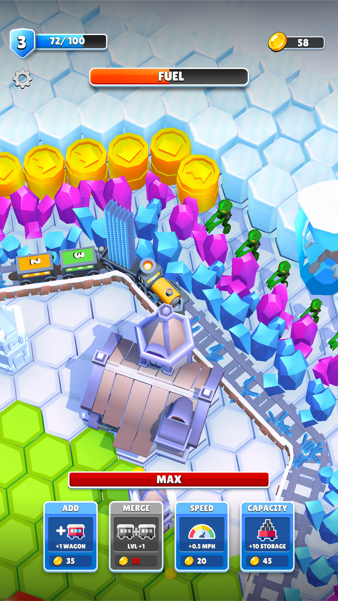 Express Odyssey Game Screenshot
