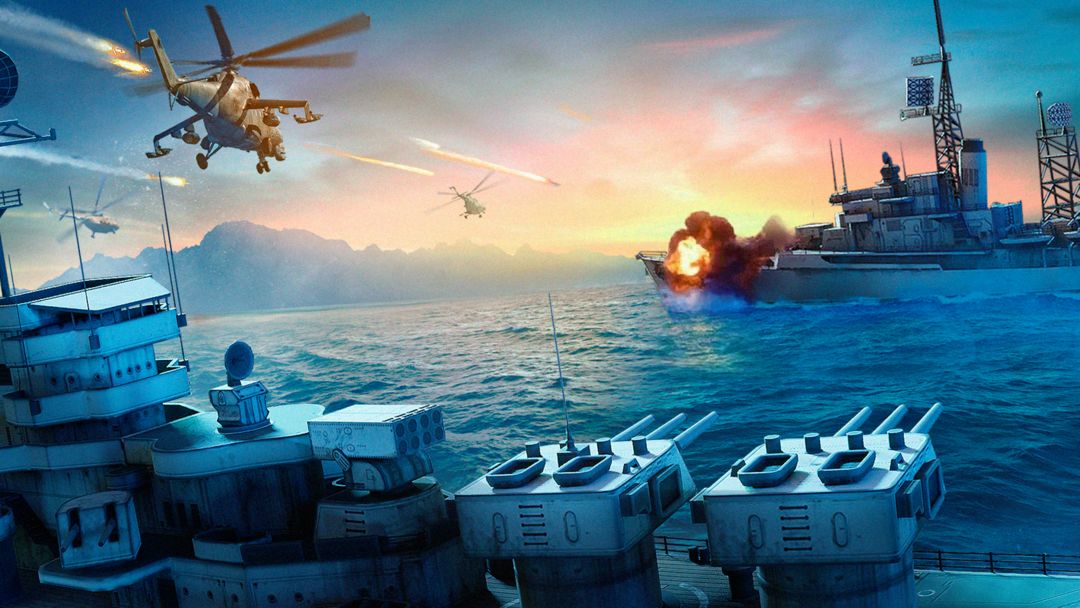 Force of Warships: 전쟁 배틀 배 게임 스크린 샷