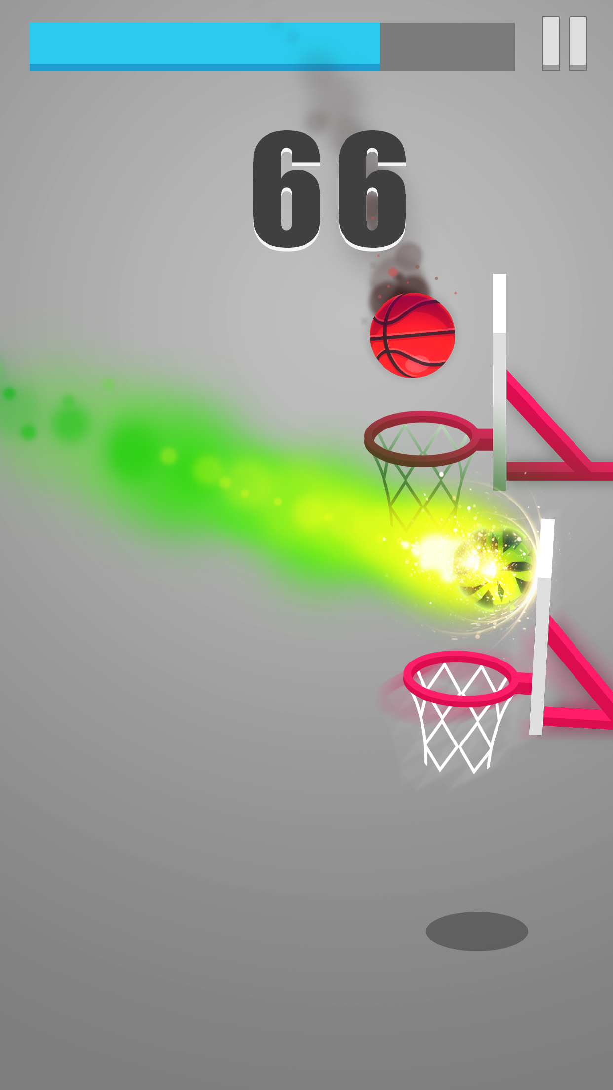 Screenshot of  Dunk!Dunk Ball