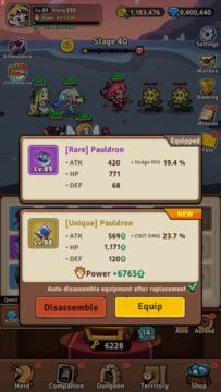 Smashing Heroes: 3000FreePulls Game Screenshot