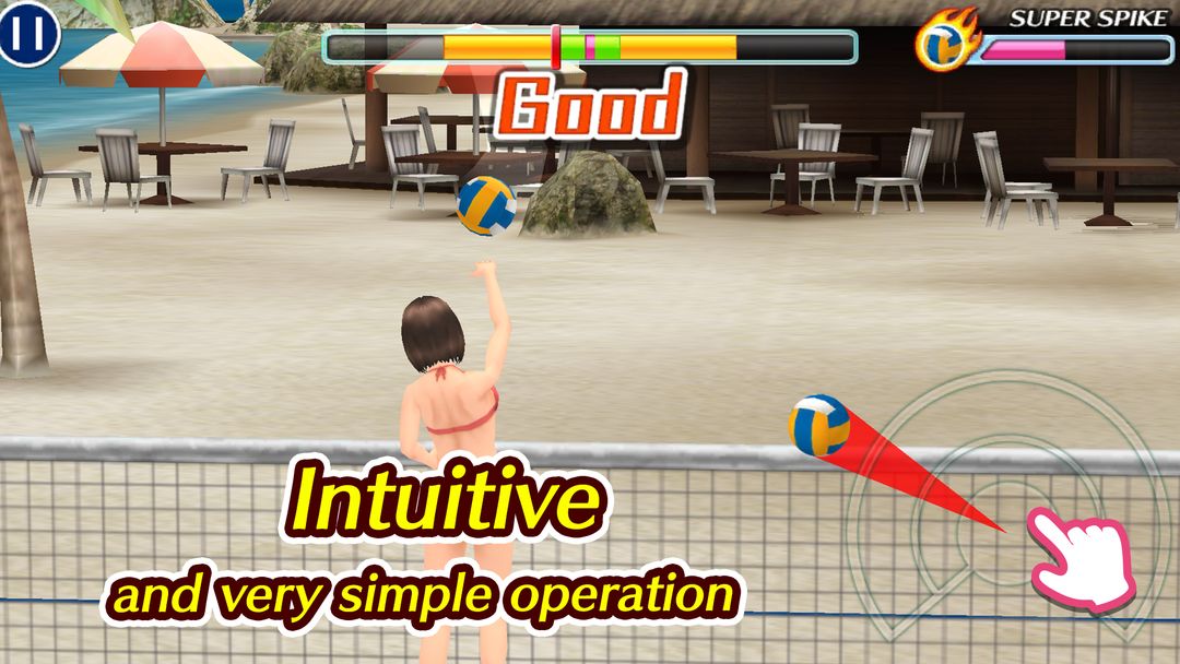 Beach Volleyball Paradise ภาพหน้าจอเกม