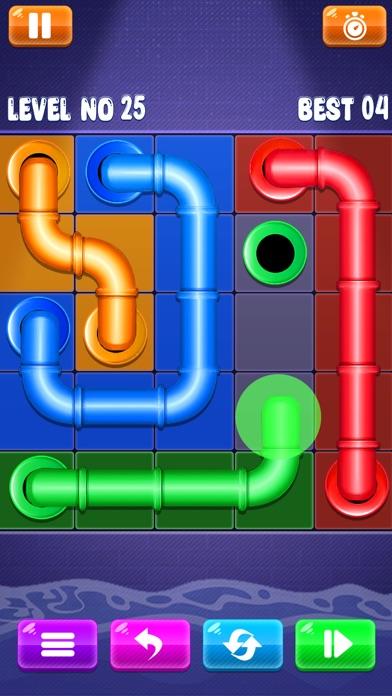 Screenshot of Pipe Game Puzzle Game