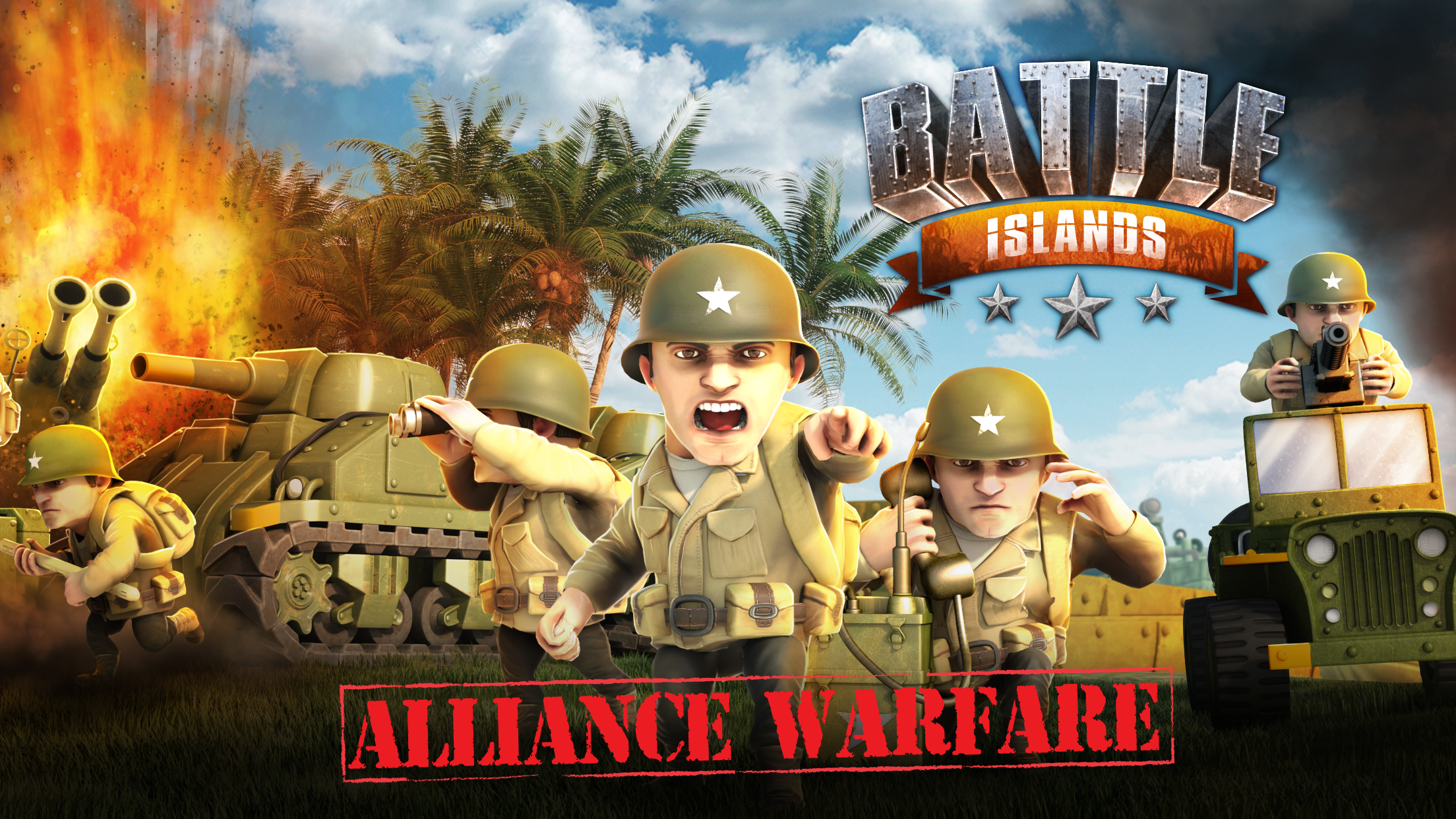 Battle Islands 게임 스크린샷